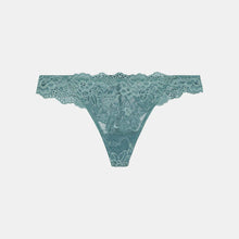 Load image into Gallery viewer, My Fit Lace Thong / Sage
