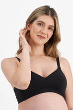 Load image into Gallery viewer, Life Maternity Seamless Bra / Black
