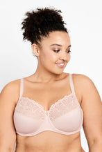 Load image into Gallery viewer, Classic Lace Embroidered Non-Contour Bra / Nude Lace
