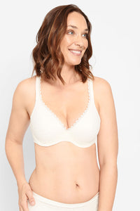 Barely There Lace Contour Bra / IVORY